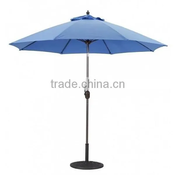 Outdoor Pc Aluminum Patio Wind Uv Resistant Umbrella CK1419