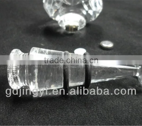 Artificial Acrylic LED Lighting Fashion Beer Wine Bottle Stopper for Bar photo-2