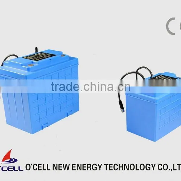 OCELL Lithium Deep Cycle Battery 12V110Ah LiFePO4 Battery Pack for Portable Power photo-2