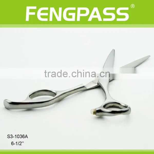 S3-1036A 6-1/2" Inch 2CR13 Stainless Steel With PP Handle Professional Hairdressing Barber Scissors Hair Cutting Scissors photo-3