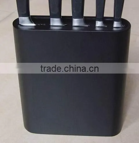 5-Pieces Deluxe Knife Set: 5 Knives + Wooden Knife Block. Hot Sales photo-2