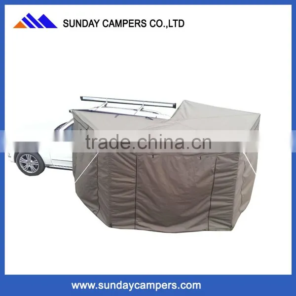 High Quality Canvas Camping Car Foxwing Awing for Sale photo-2