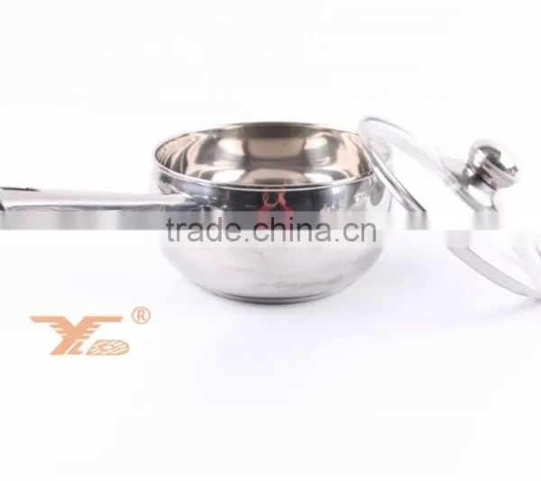 Metal Stainless Steel Cooking Pans and Pots , 12 Pcs Cooware Sets photo-6