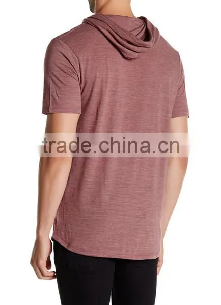100% Polyester Wholesale Blank T-shirts Hooded Tee Shirts American Apparel T-shirts photo-5