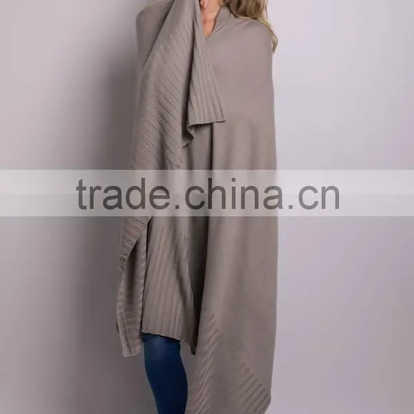 Most Popular Winter Ladies Kashmir Wool Cape Shawl photo-5