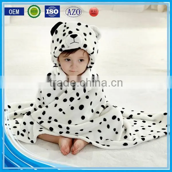 Cuddle Snuggle Embroidered Custom Terry Animal Shaped Baby Plush Blanket/wholesale Organic Cotton Baby Blanket With Hood photo-3
