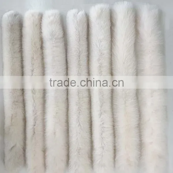 BBG-H-23 Excellent China Supplier OEM Service High Quality Real Fox Fur Trim For Hood photo-5