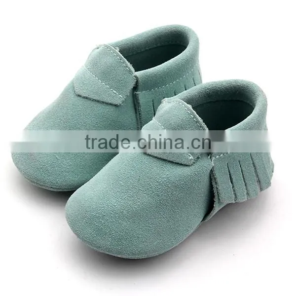 Top Selling Leather Baby Shoes of Baby Moccasins Mix Colors Mix Sizes photo-4