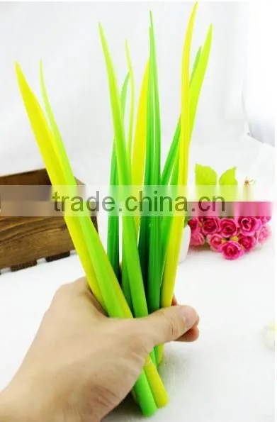Grass Shape Ballpoint Pen Office & Student Creative Plastic Pen Gel Pen photo-4