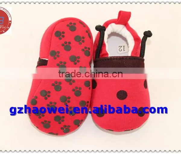 Adorable Bettle Pattern Cotton Baby Booties photo-3