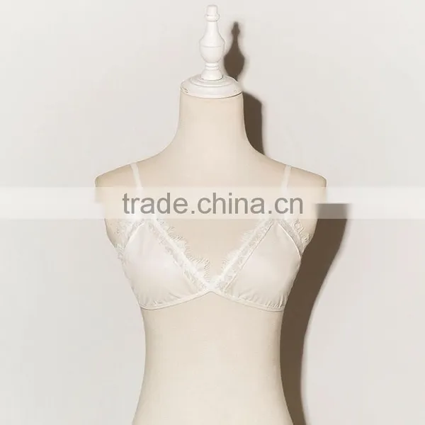 Hot Sexy Young Lady Transparent Lace Top Bra photo-2