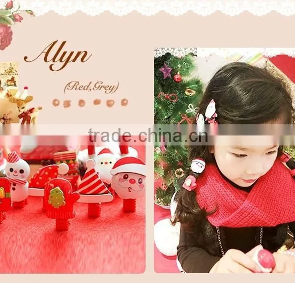 Wholesale Christmas Children Hair Accessories Decorative Hair Clips photo-2