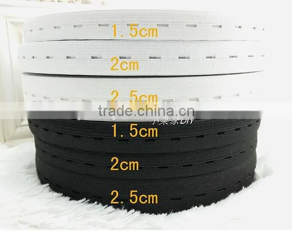 Knitted Technics and Webbing Product Type Buttonhole Elastic Rope photo-2
