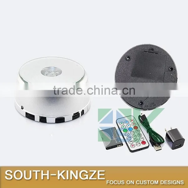 Mirror Face LED Lighting Remote Control Smart Glasses Display Stand photo-2
