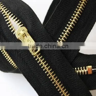 FR Brass Zippers With Flame Retardant Tape Made of Nomex IIIA
