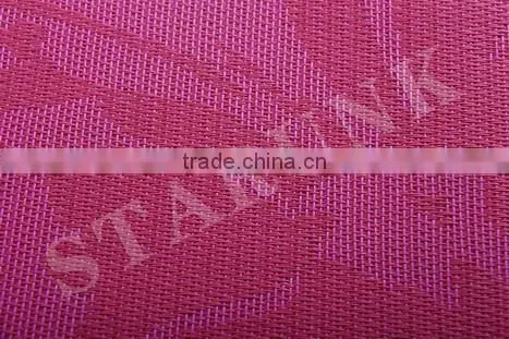 Colorful Pvc Coated Nets Red Chinese Brocade Fabric photo-4