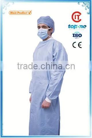 Eco-friendly Yellow Lab Coat, Disposable Lab Coat, Surgical Gown photo-3
