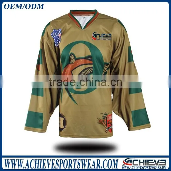 Wholesale Custom Cheap Ice Hockey Jerseys, Cotton Hockey Jerseys photo-4