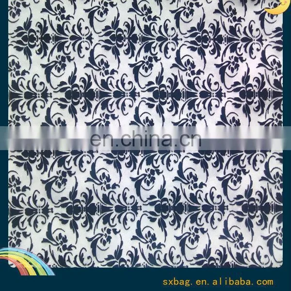 Shaoxing Winfar DTY Paisley Flocking Scuba Knitting Fabric for Garment photo-4