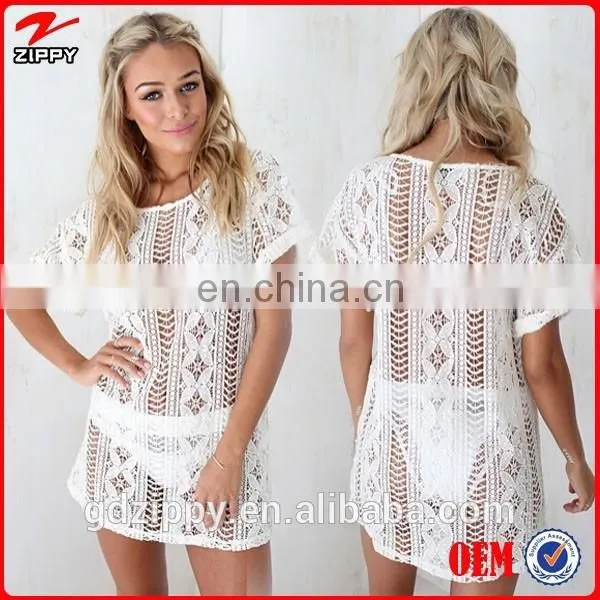 2014 Women Clothing Manufacturer Ladies Lace Blouse Latest Design Blouse