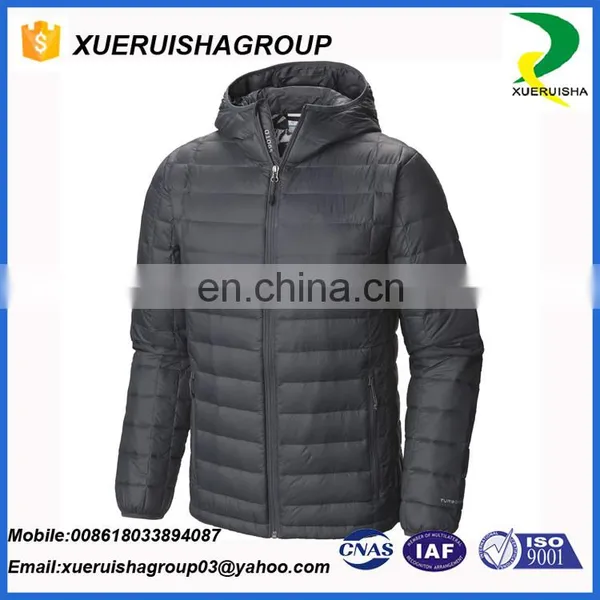 OEM Factory Price Fashion Westrn Foldable Men Down Jacket for Winter photo-4