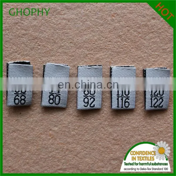2015 Good Quality Private Woven Custom Hat Label With Low Price photo-2
