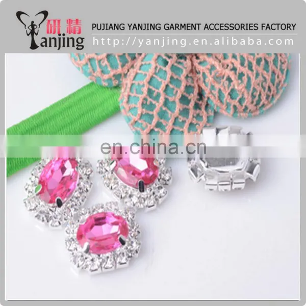 Wholesale Zinc Alloy Crystal Rhinestone Button photo-2