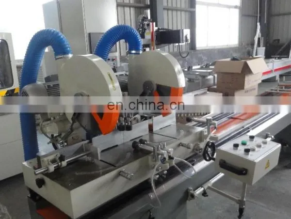 Double-head Mitre Saw Machine for PVC Profile/Machine UPVC Windows photo-4