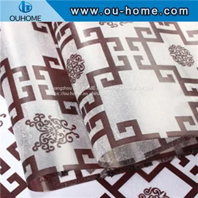 BT855 Removable Stained Glass Tinting Window Film photo-2