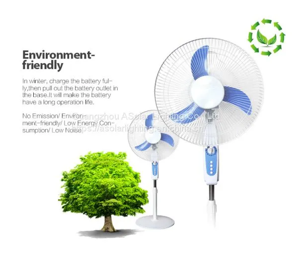 New Design Rechargeable Electrical Powered 12v dc Stand Solor Power Cooling Mini Fan photo-4