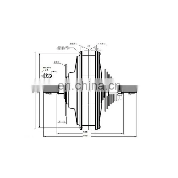 Electric Hub Motor 24v 250/350/500/750/1000/1500w Hub Motor 48v Electric Scooter Motorcycle Hub Wheel Motor Kit photo-4