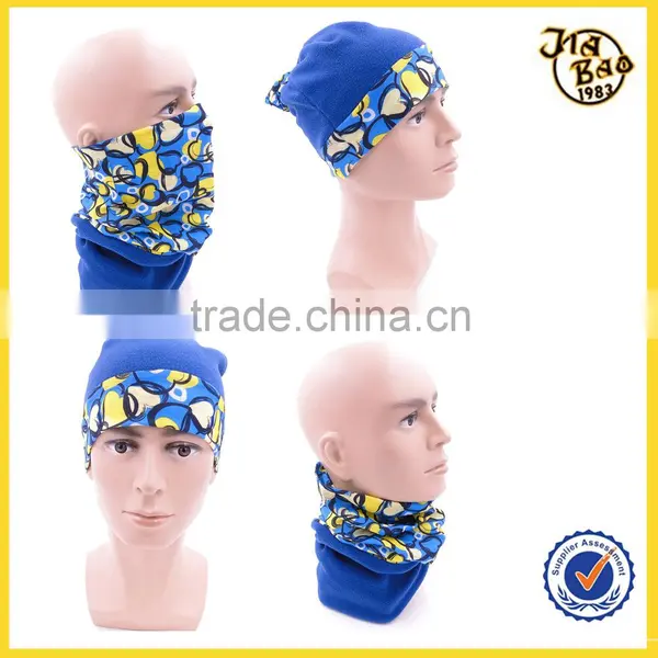 Winter Season Customer Design Microfiber Multifunctional 8 in 1 Polar Fleece Bandana