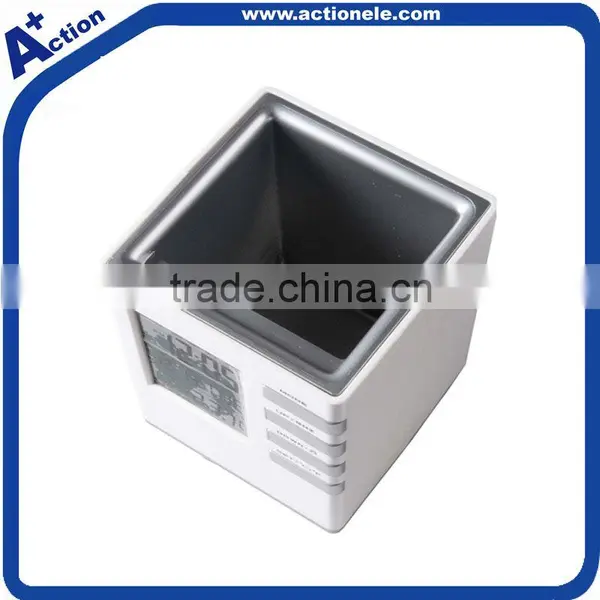 Cheap Pen Holder With Digital Alarm Promotion Clock photo-2