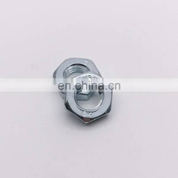 China Manufacturer Zinc Plated DIN439 Finished Hex Jam Thin Nut photo-4