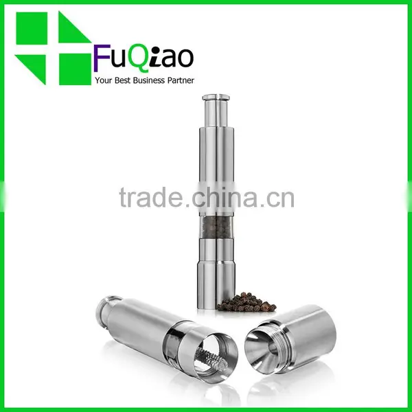 Hot Sale Customed Package Cooking Tools Manual Stainless Steel Black Pepper Grinders photo-6