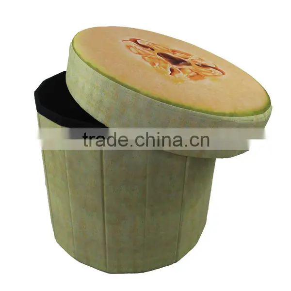 Home Docor Soft Handle Sturdy Storage Ottoman photo-4
