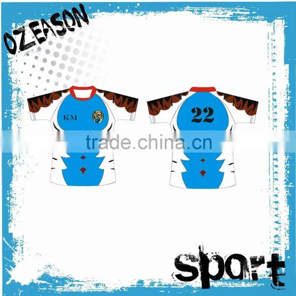 Imported Wholesale Price White Rugby Football Jersey Supplier's Choice photo-4