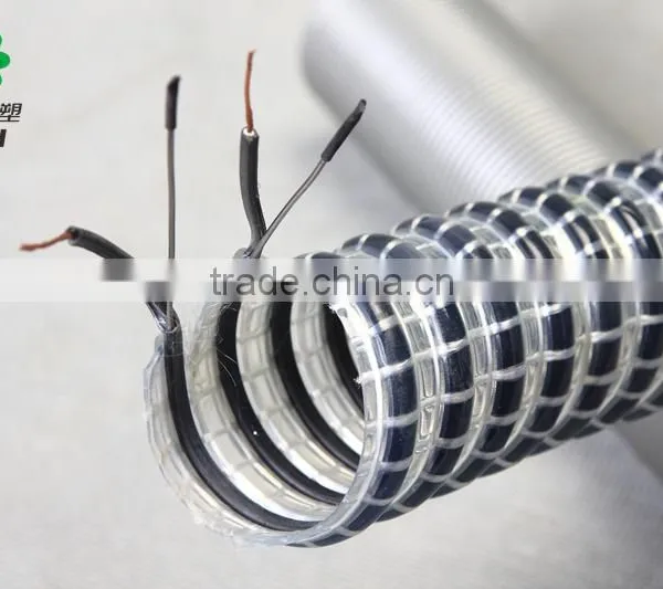 CGH Vacuum Cleaner Hose, PVC Steel Wire Reinforced Hose, Heat Resistance Hose, Spiral Hose