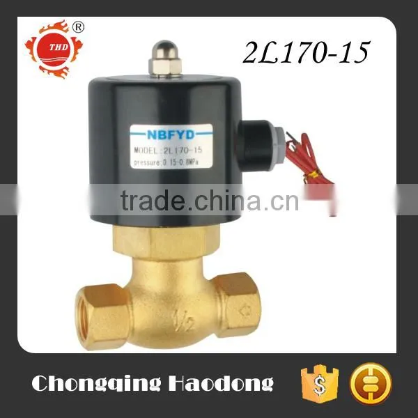 Steam Vapour Brass 12vdc Diaphragm Solenoid Valve photo-2