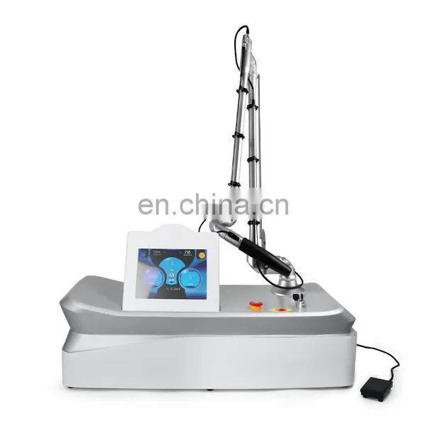 Picosecond 1064 nm 755nm 532nm Pico q Switched Nd Yag Laser Pico Laser Tattoo Removal Skin Whitening Remove Freckle Machine photo-2
