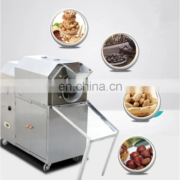 Stainless Steel Multi-function Rotary Peanut Roasting Machine/Peanut Electric Roaster Machine for Sale photo-3