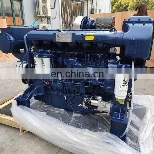 Chinese Brand Water Cooled 500hp 2100rpm Weichai WP12C500-21 Diesel Marine Engine photo-5