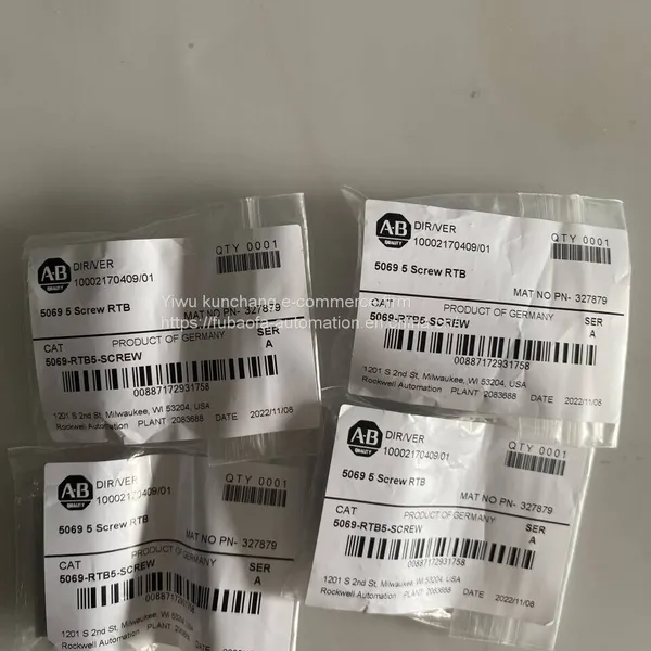 stock 5069-RTB5-SCREW  Sealed AB PLC Input Module Output Module 5069RTB5 SCREW