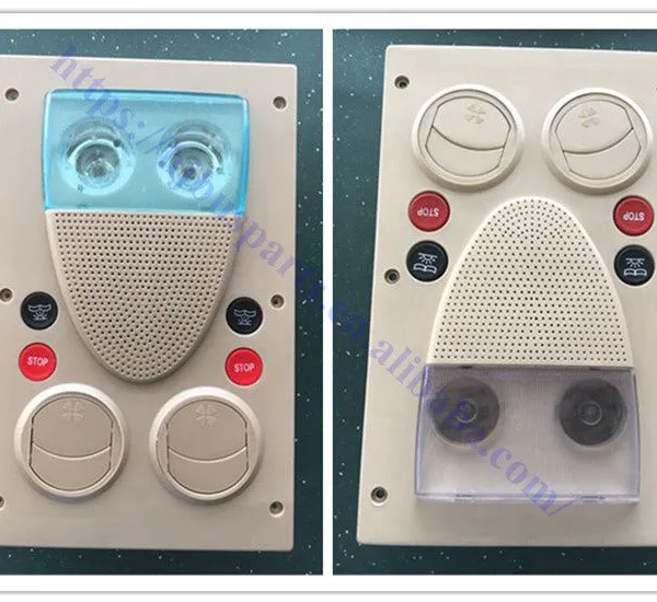 HJAV-CG013 Double Wind Spreader Exhaust Air Louver Damper Vent Outlet Bus Parts and Accessories photo-4