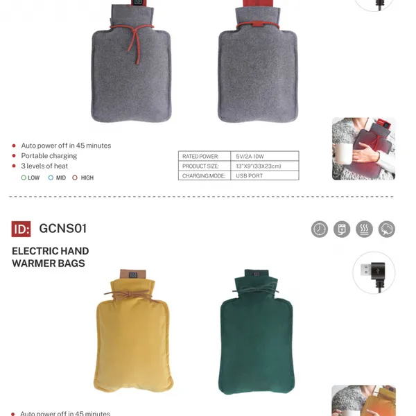 Various Electric Heated Products Including Hand Warmer, Cushion, Pad, Eyecover, Toy, Scarf, Hug Bottle, Socks With TUV Certified photo-3