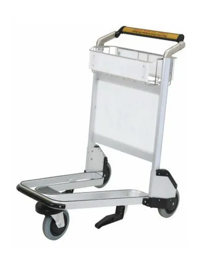 3 Wheels Aluminum Airport Passenger Baggage Hand Luggage Price Trolley photo-5