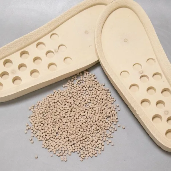 Virgin China Factory Sale PVC Granules Polyvinyl Chloride Raw Material PVC Pellets for Shoe Soles photo-5