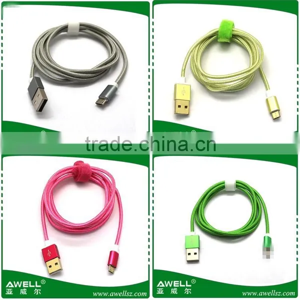 Logo Light Customized High Quality Colorful 5Pin Micro USB Cable For Android Data Cable photo-2