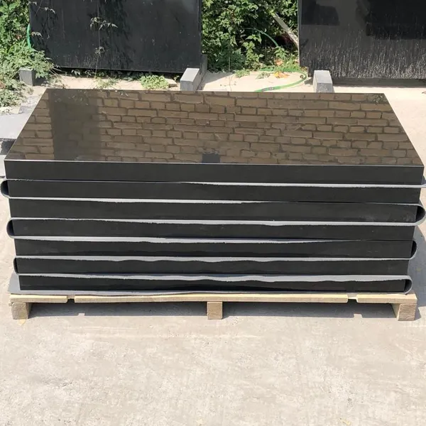 Owinstone-premium Black Naturally Polished Mongolia Black Basalt Monument/ Tombstone/gravestone for Wholesale, Customized Available, Cheap Price photo-4