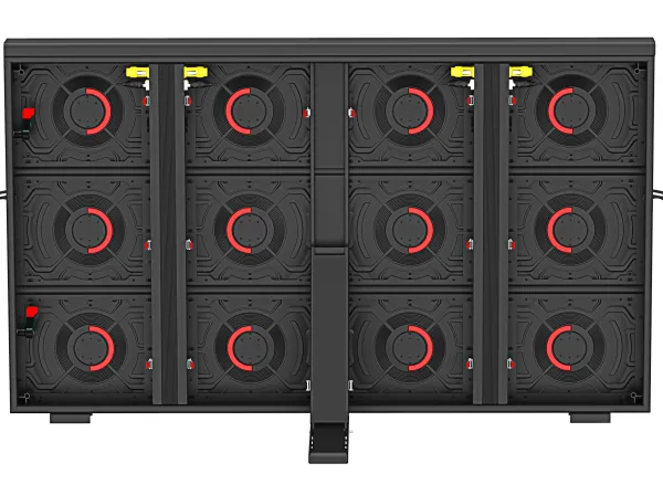 Outdoor P10 Big Size Cabinet 1600x900mm 1/2scan 7000cd/sqm Stadium Led Display Screen photo-2